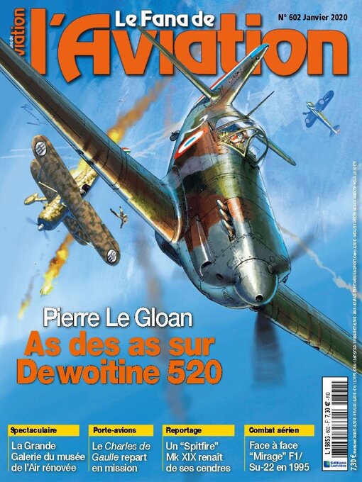 Détails du titre pour Le fana de l'aviation par Editions Lariviere SAS - Disponible